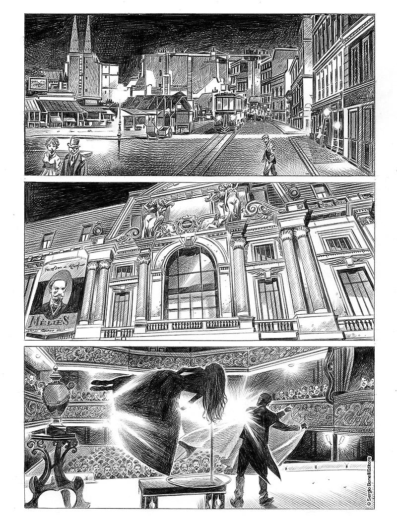 Georges Méliès su Dampyr! - Foto 1 di 6 - Sergio Bonelli