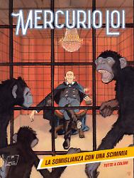 La somiglianza con una scimmia - Mercurio Loi 09 cover