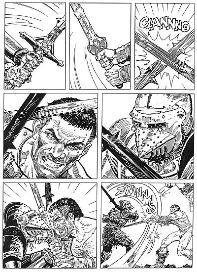 Disegno di Esteban Maroto