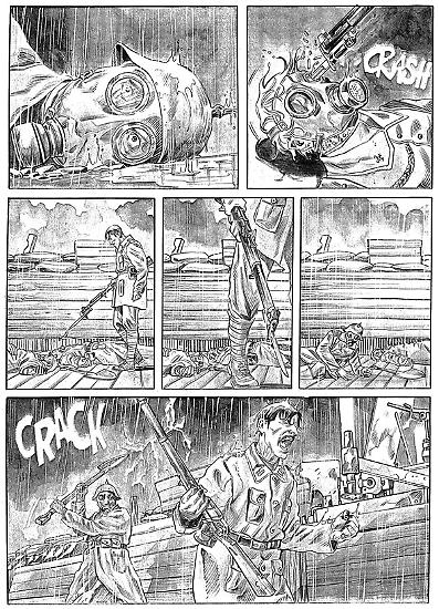"L'ultima trincea (Terra di nessuno)" – Testi di Giovanni Gualdoni ● disegni di Sergio Gerasi