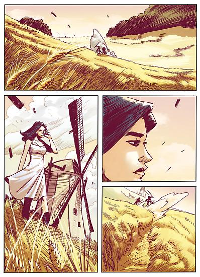 Disegni di Werther Dell'Edera - Colori di Giovanna Niro