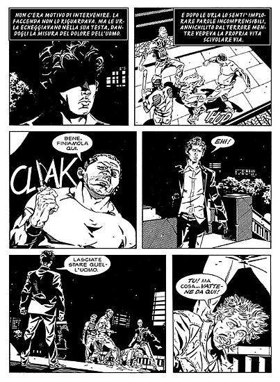 Lukas n.1 "Deathropolis" - pagine in anteprima, disegni di Michele Benevento