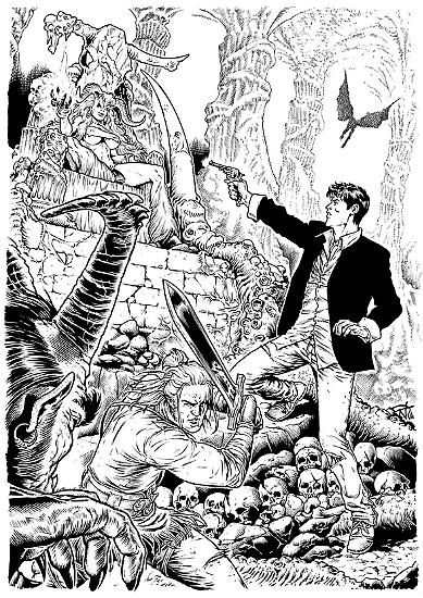 Illustrazione inedita di Walter Trono