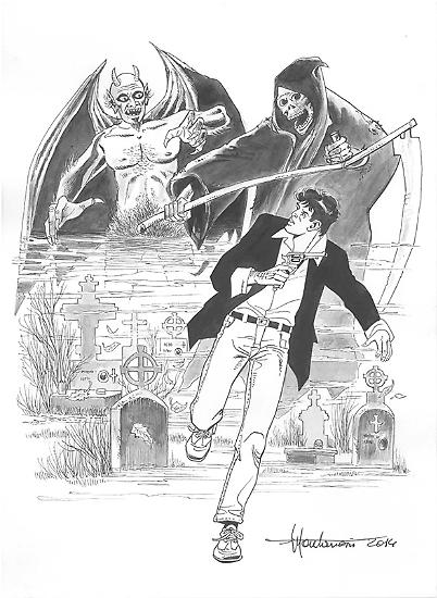 Illustrazione inedita di Giuseppe Montanari
