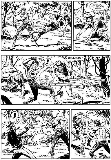 Una tavola tratta dall'Albo Gigante n.3 di Zagor (2013)