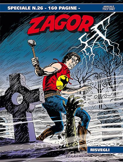 Copertina di Gallieno Ferri per lo Speciale Zagor 26