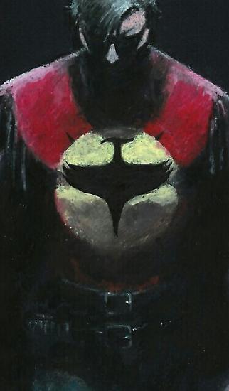 Lo Spirito con la Scure, dipinto da Emanuele Barison