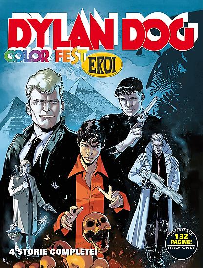 Dylan Dog Color Fest 12 - Eroi - Copertina di Sara Pichelli