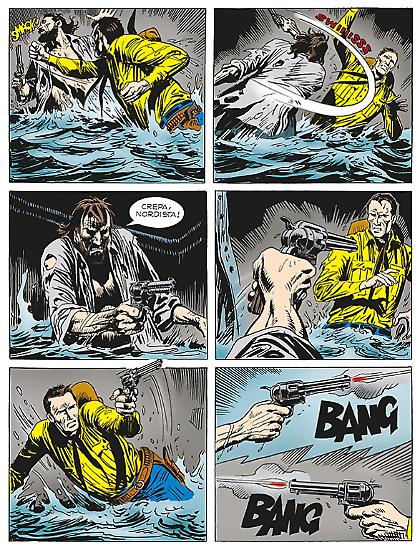 "La vendetta del Sud" Testi: Antonio Segura - Disegni: José Ortiz