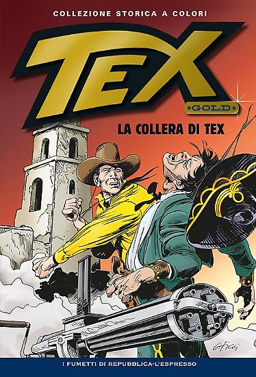 Tex Gold n.7 "La collera di Tex" - Copertina: G. Ticci