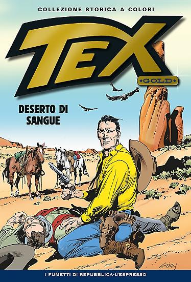 Tex Gold n.8 "Deserto di sangue" - Copertina: G. Ticci