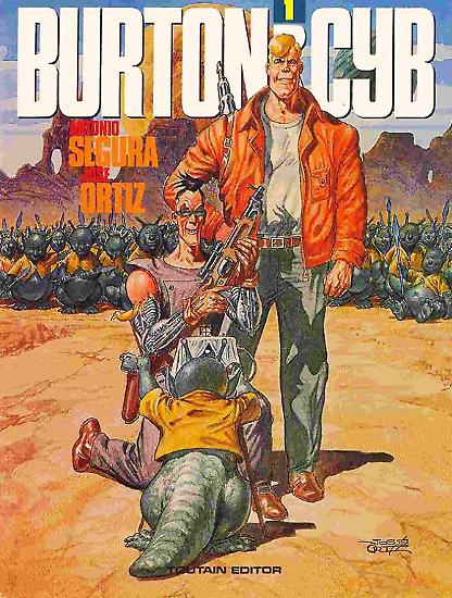 Burton & Cyb, testi: Antonio Segura - disegni: José Ortiz