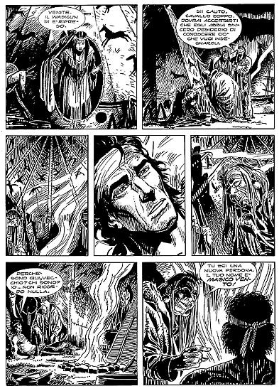 Magico Vento n. 1 "Fort Ghost", testi: Gianfranco Manfredi - disegni: José Ortiz