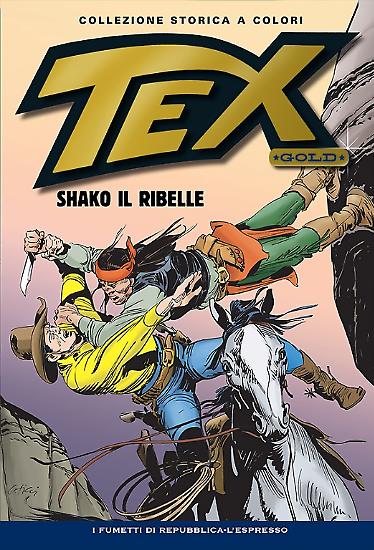 Tex Gold n.10 "Shako il ribelle" - Copertina: G. Ticci