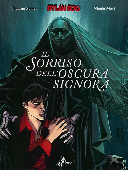 "Il sorriso dell'oscura signora", copertina del volume edito da Bao Publishing.
