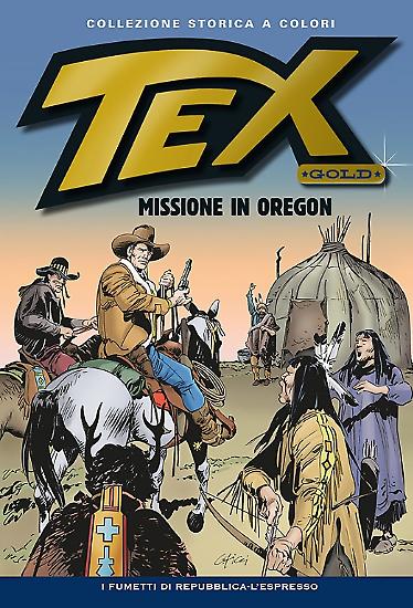Tex Gold n.14 "Missione in Oregon" - Copertina: G. Ticci