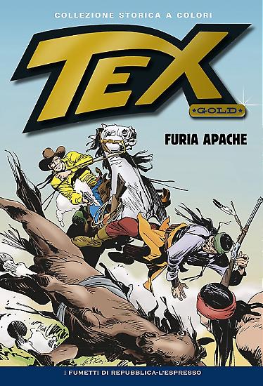 Tex Gold n.17 "Furia Apache" - Copertina: G. Ticci