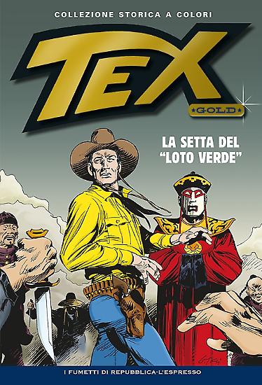 Tex Gold n.18 "La setta del Loto Verde" - Copertina: G. Ticci