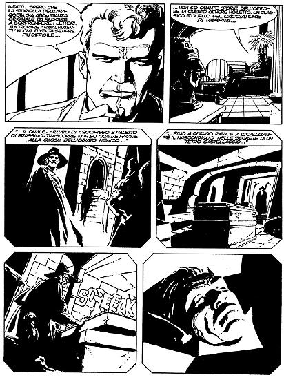 "Benvenuti in Zona" - testi di Alfredo Castelli e disegni di Corrado Roi
