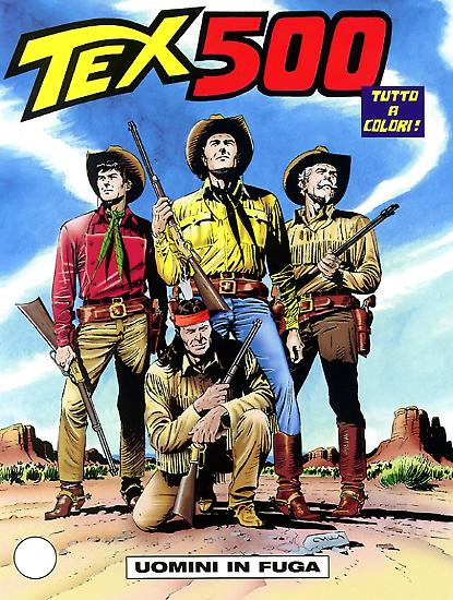 Altra copertina "speciale" per il n.500 della collana!