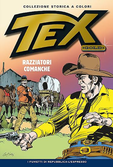 Tex Gold n.23 "Razziatori comanche" - Copertina: G. Ticci