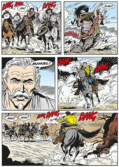 "Colpo su colpo" Testi: Mauro Boselli - Disegni: Giacomo Danubio.