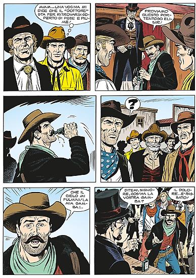 "Il ciarlatano" Testi: Tito Faraci - Disegni: Giacomo Danubio.