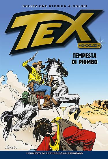 Tex Gold n.28 "Tempesta di piombo" - Copertina: G. Ticci.