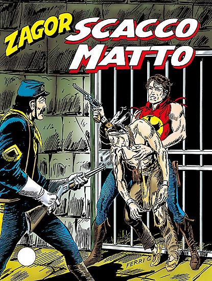 Zagor n.408 "Scacco matto" - testi di Moreno Burattini, disegni di Gallieno Ferri.