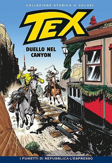 Tex Collezione storica a colori n. 242 "Duello nel canyon" - Copertina di Claudio Villa.