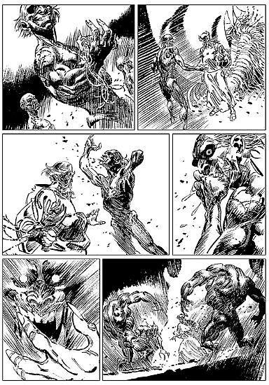 Tavole illustrate da Christopher Possenti.