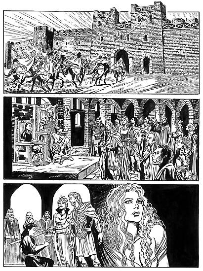 Tavola illustrata da Mauro Laurenti.