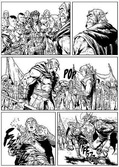 Disegno di Gianluca Pagliarani.