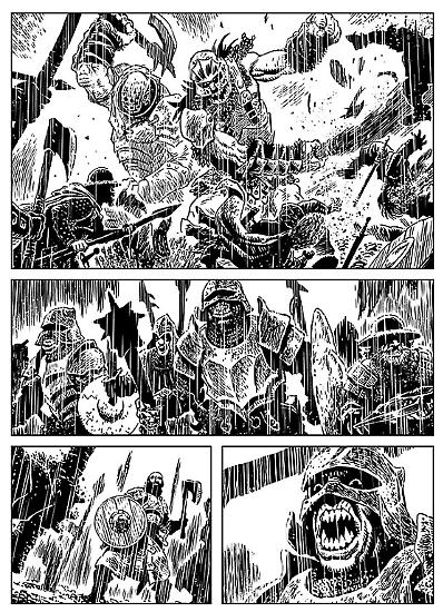Disegno di Giancarlo Olivares.