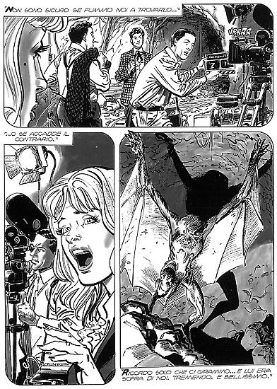 Disegno di Bruno Brindisi.