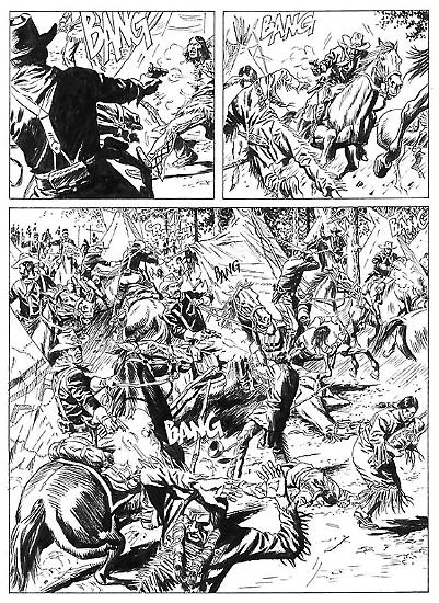 Cheyenne n.1 - testi di Michele Masiero, disegni di Fabio Valdambrini.