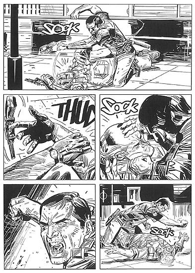 La bestia n.1 - testi di Bruno Enna, disegni di Luigi Siniscalchi.