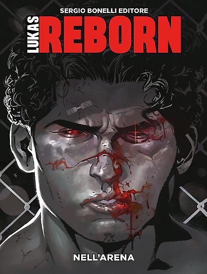 La cover definitva di Lukas Reborn n.1 "Nell'arena", colori di Lorenzo De Felici.