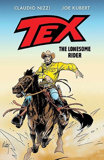 La copertina di "Tex - The lonesome rider", Dark Horse Comics