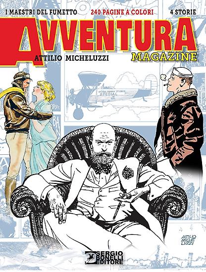 Avventura Magazine Micheluzzi dal 23 maggio in edicola.
