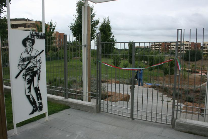 La porta dedicata a Kit Carson.