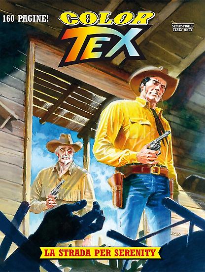 Color Tex n.7 "La strada per Serenity" - testi Roberto Recchioni, disegni Pasquale Del Vecchio, copertina Claudio Villa.