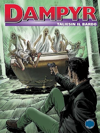 Dampyr n.186 "Taliesin il bardo" - testi di Mauro Boselli, disegni di Mauro Laurenti.