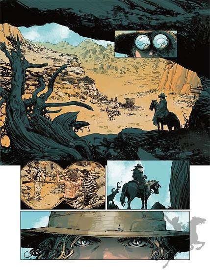 La pagina d'apertura di "Frontera!".