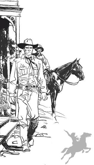 Tex e Carson di Mario Alberti.