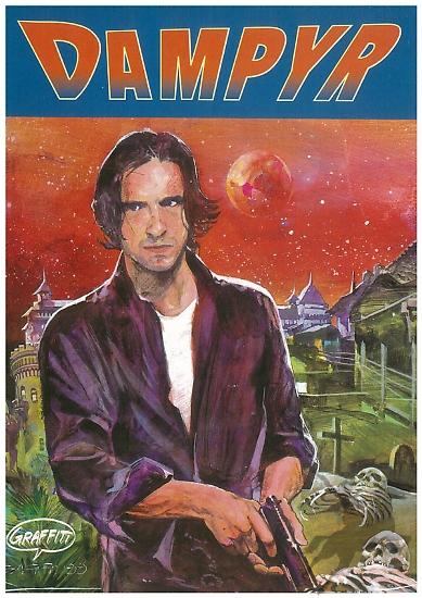 Dampyr Numero 0, copertina di Alessandro Baggi.