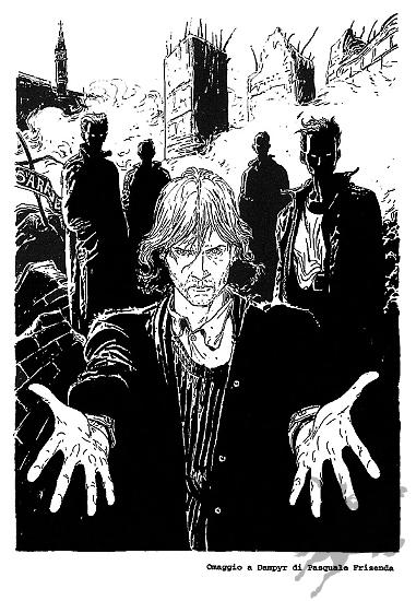 Dampyr Numero 0, omaggio di Pasquale Frisenda.