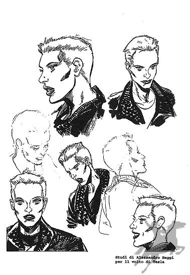 Dampyr Numero 0, studi di Alessandro Baggi.