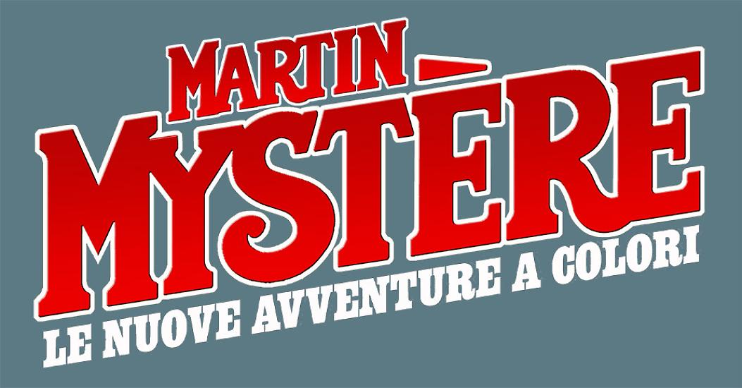 Il logo della nuova testata dedicata alle avventure di Martin Mystère.