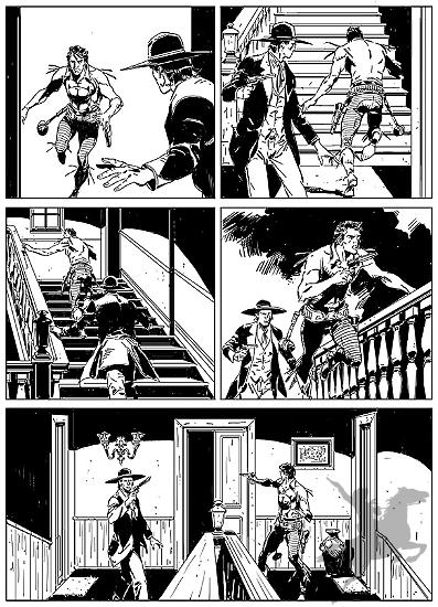 September's Maxi Zagor features drawings by Giuseppe Prisco with texts by Moreno Burattini.